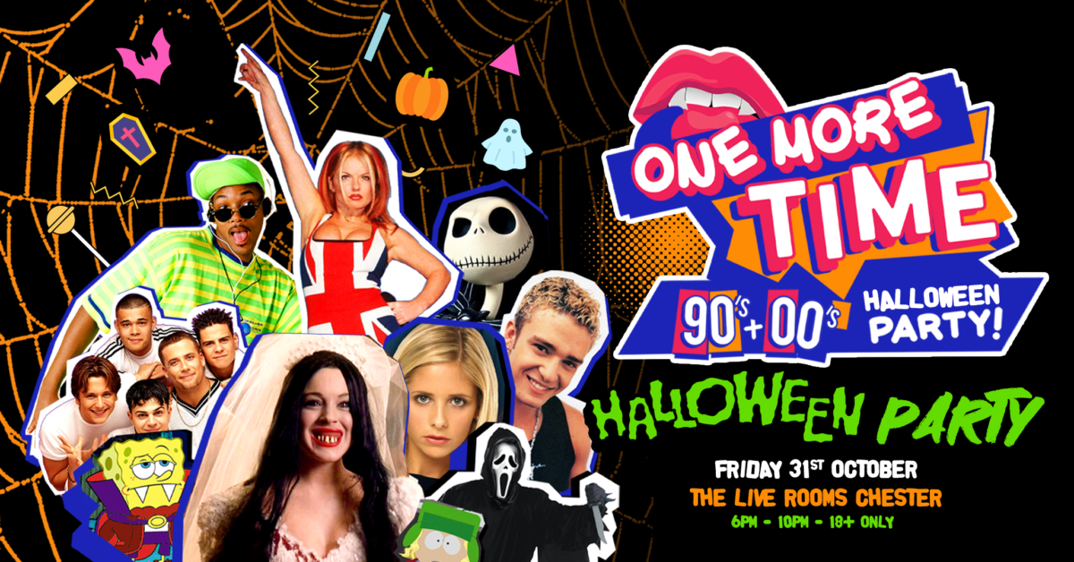 One More Time 90s & 00s Halloween Party